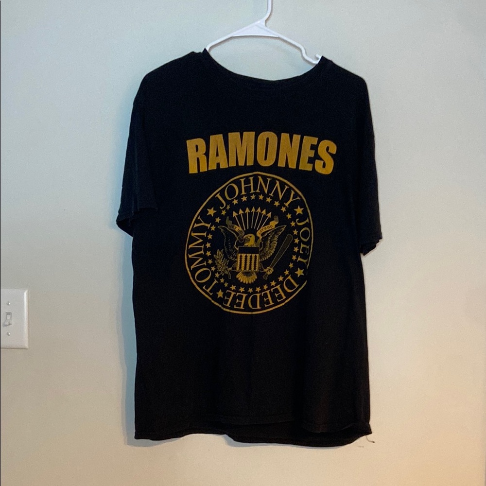 Ramones Black and Gold T-Shirt